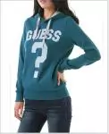 guess femmes veste mode 2012-2019U hoodie dehommesde bleu